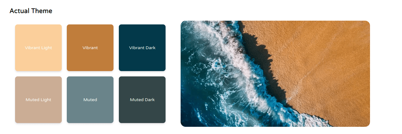 Theme generated with react palette from image of sea.png