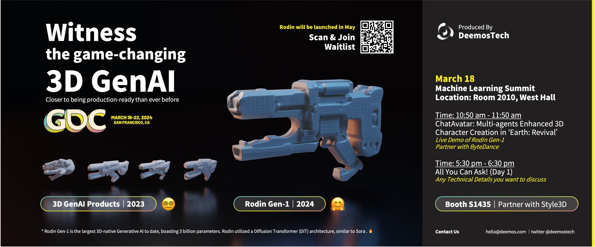 Rodin Gen-1, the best 3D Generation AI ?